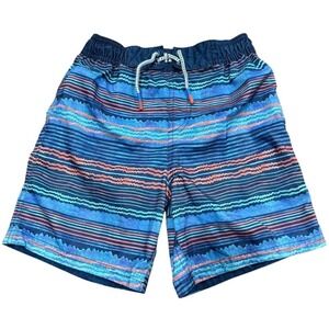 Fatface Shorts Boys‎ Size 8 / 9 Blue Swim Trunks
